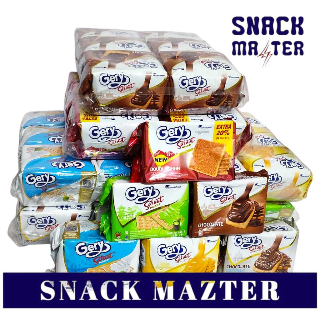 

Gery Saluut Malkist Premium Pack BAG - Netto 105 gr x 6 pack