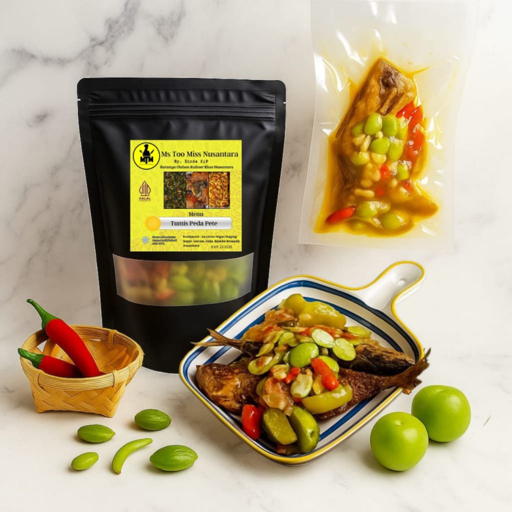 

Tumis Peda Pete Olahan Nusantara isi 2 | Ready to eat