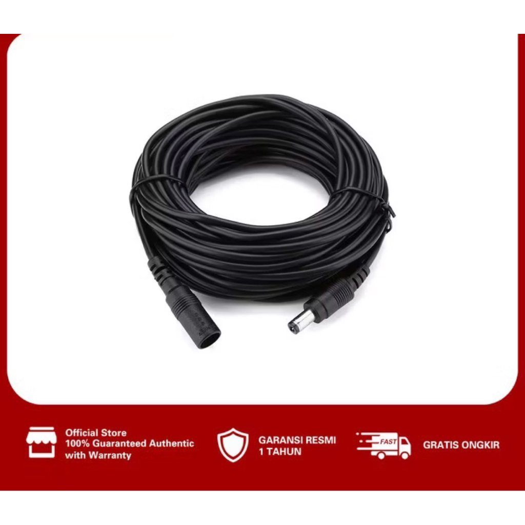Kabel DC 12v / kabel piwer cctv / kabel extension 3 m