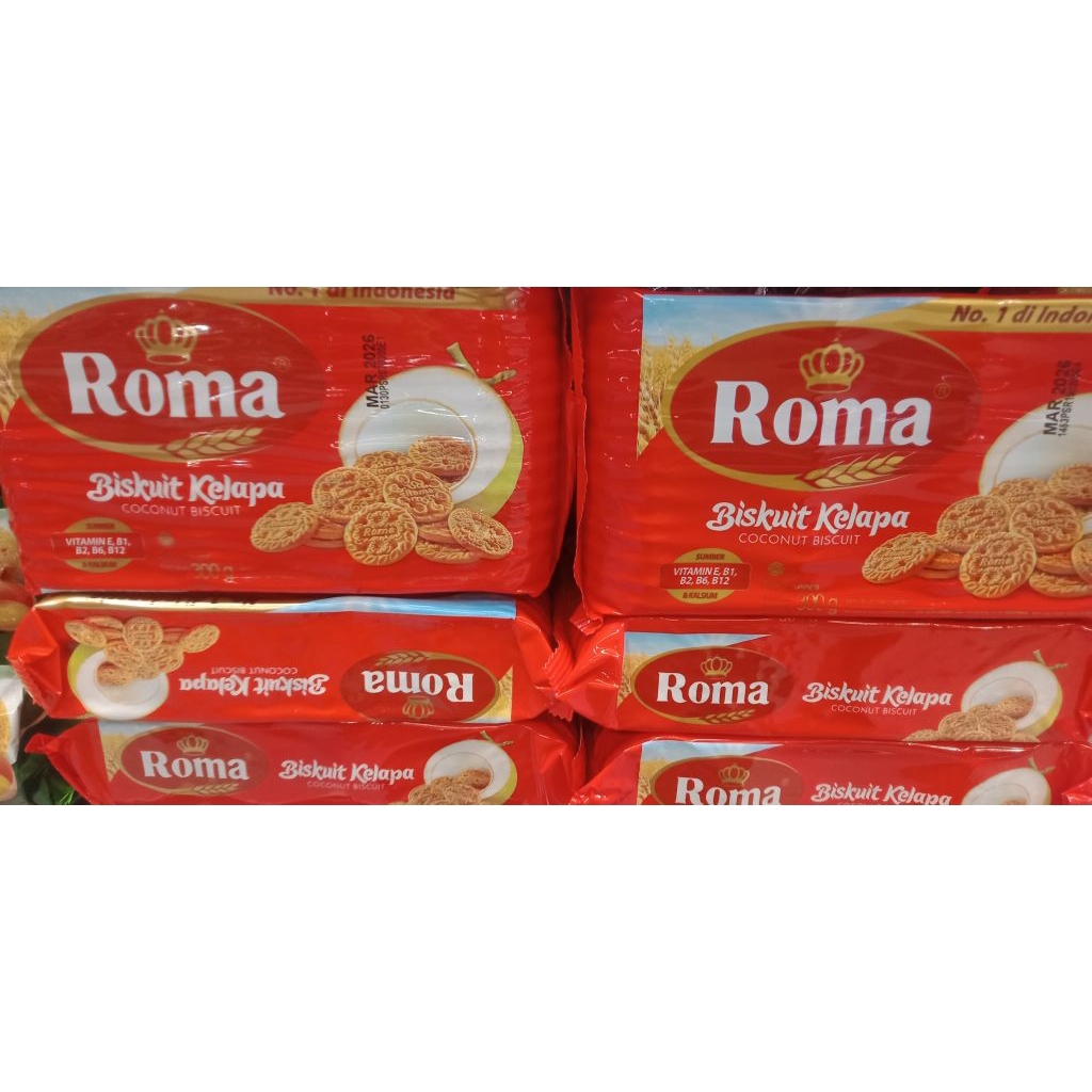 

Roma Biskuit Kelapa // Coconut Biskuit 300gr