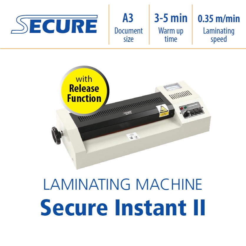 

Secure Laminating Mesin A3 SINSTANT II