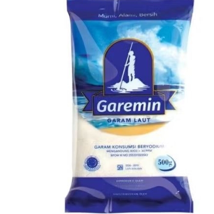 

Garam Laut Garmin Berat 500 Gram