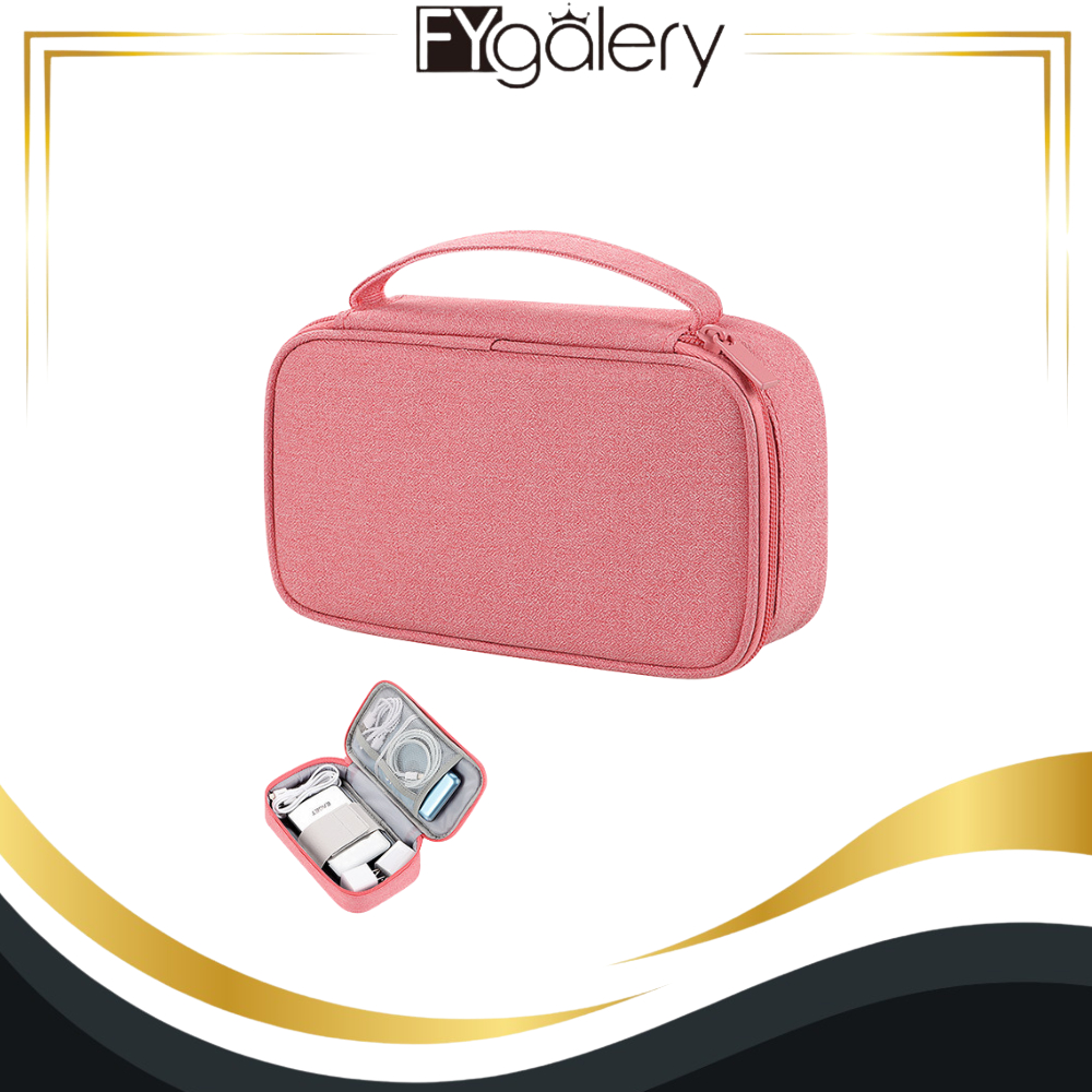 FYgalery TAS POWER BANK/ TAS HANDPHONE / TRAVEL ORGANIZER / TRAVEL BAG / POUCH KABEL / TAS CHARGER Y