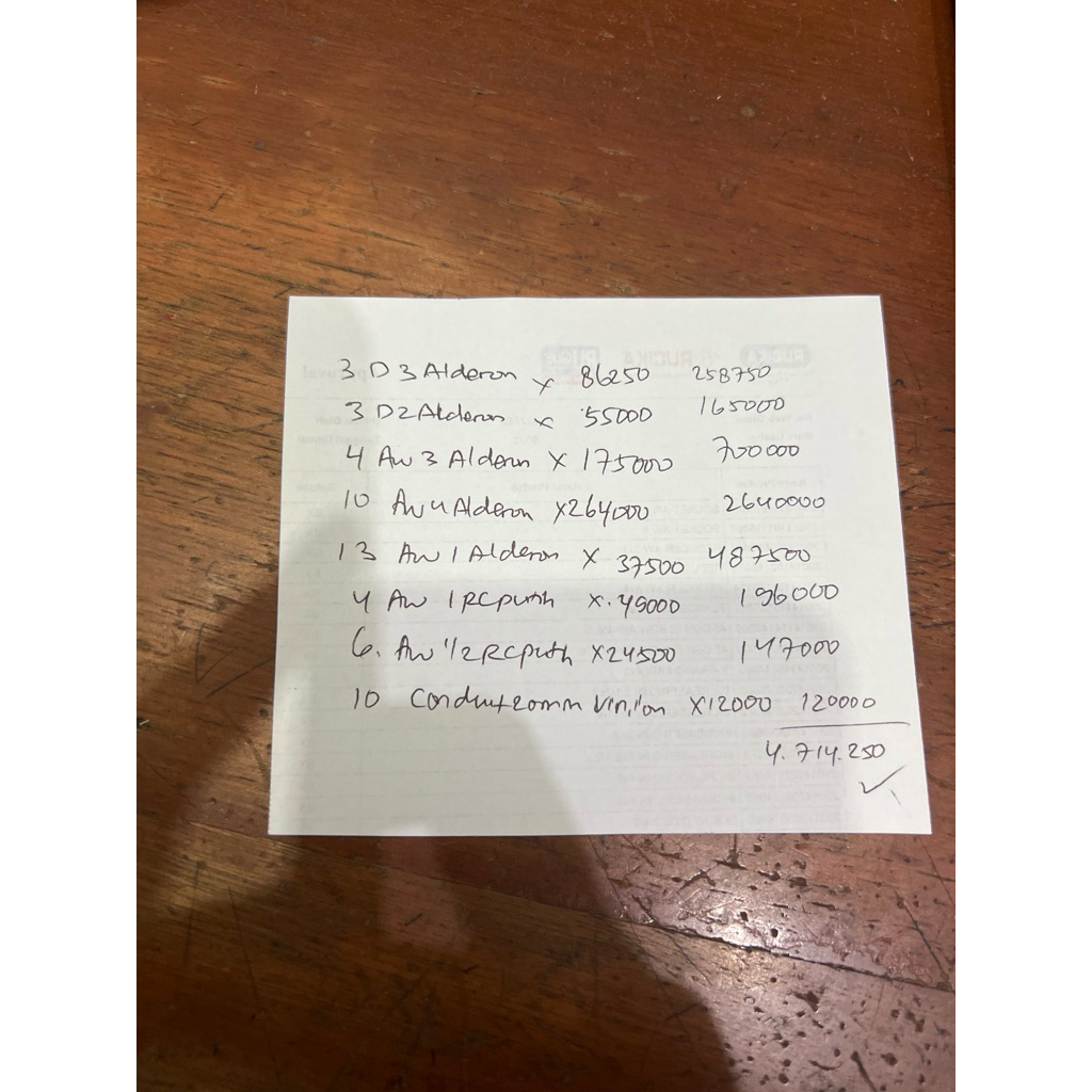 

DOK PEMBELIAN BRG CIKONENG