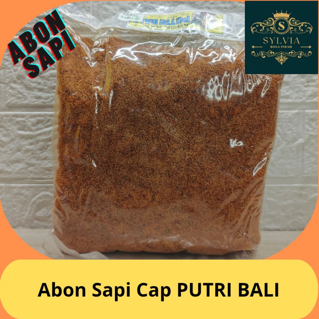 

Abon Sapi Cap Putri Bali 100 gr, 250 gr Repack