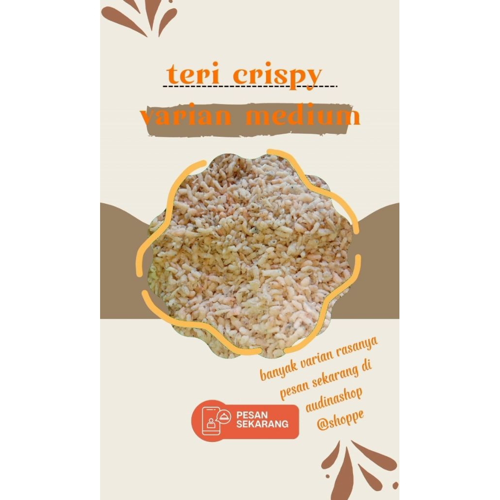 

ikan teri crispy