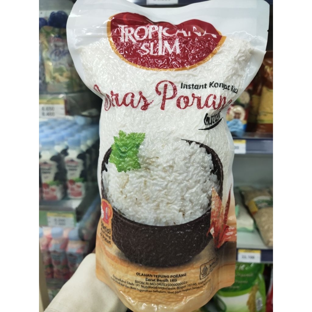 

Tropicana Slim Beras Porang 1 kg (GRATIS KOREAN STAINLESS BOWL)