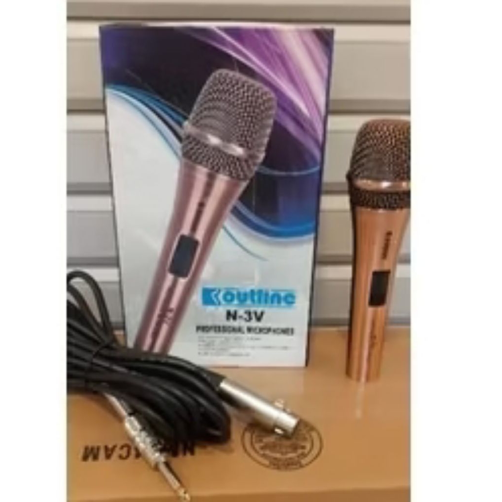 Mic kabel Outline N3V Mic Vocal terbaik Outline N3v