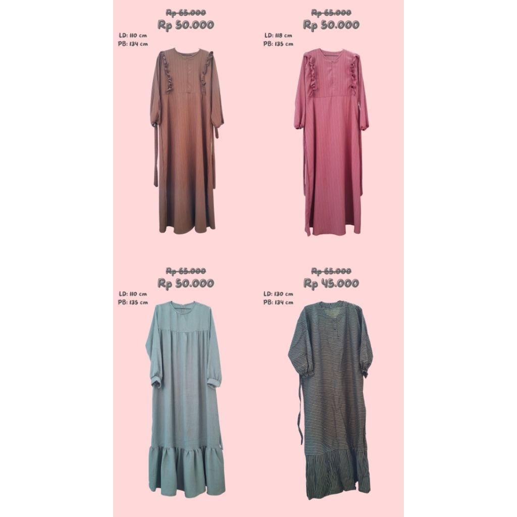 GAMIS PROMO CUCI GUDANG