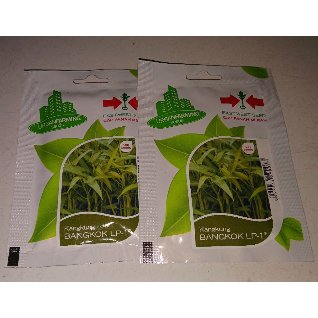 Bibit Kangkung Bangkok LP1 500 butir Cap Panah Merah Bibit Kangkung Panah Merah