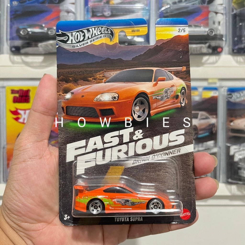 HOT WHEELS FAST & FURIOUS BRIAN O'CONNER TOYOTA SUPRA OREN