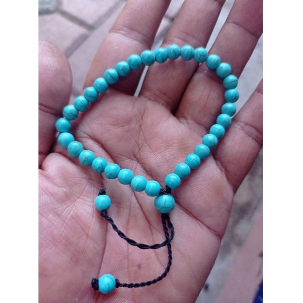 Gelang Tasbih Batu Pirus