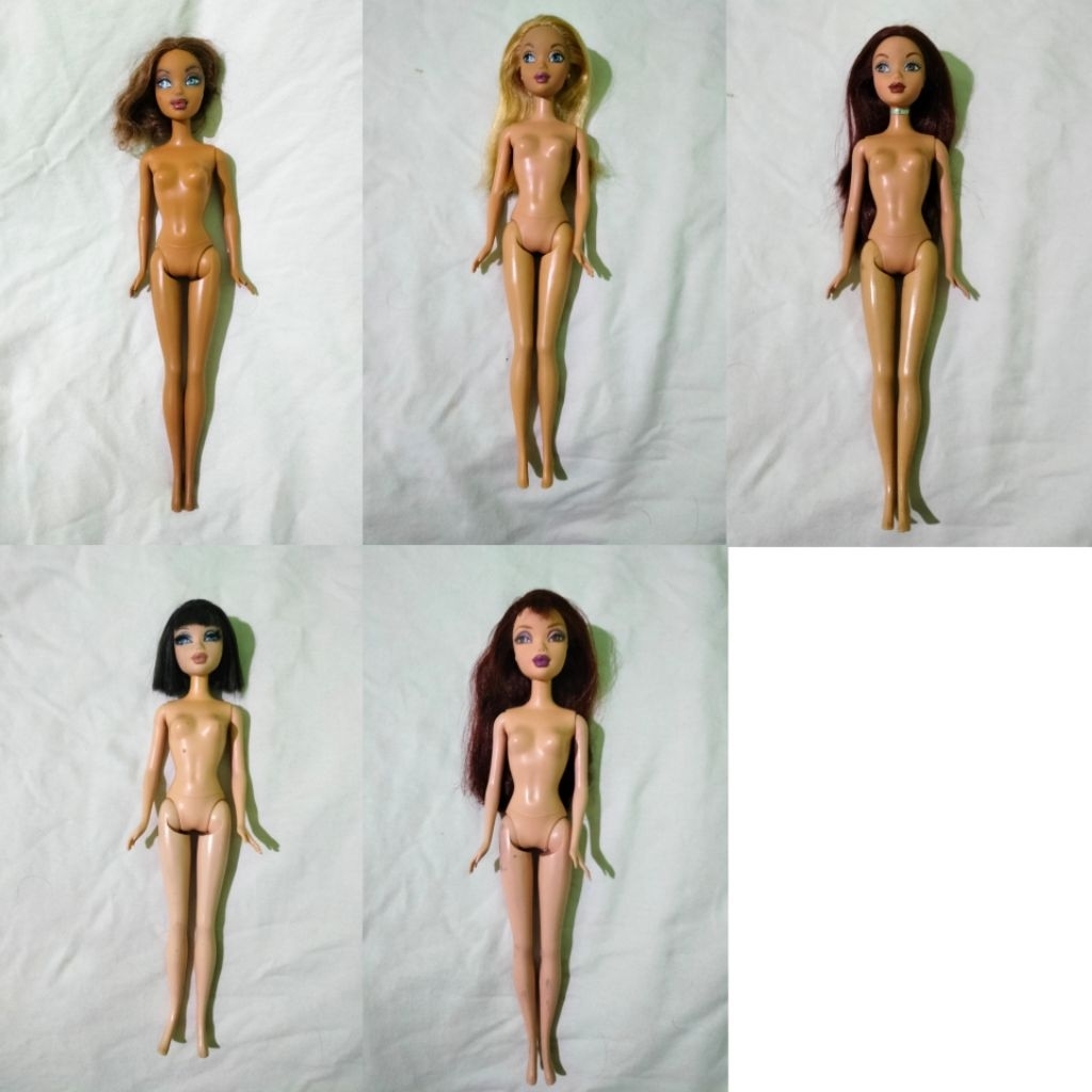 My Scene Madison Barbie Nolee Chelsea Preloved (Baca Desc)