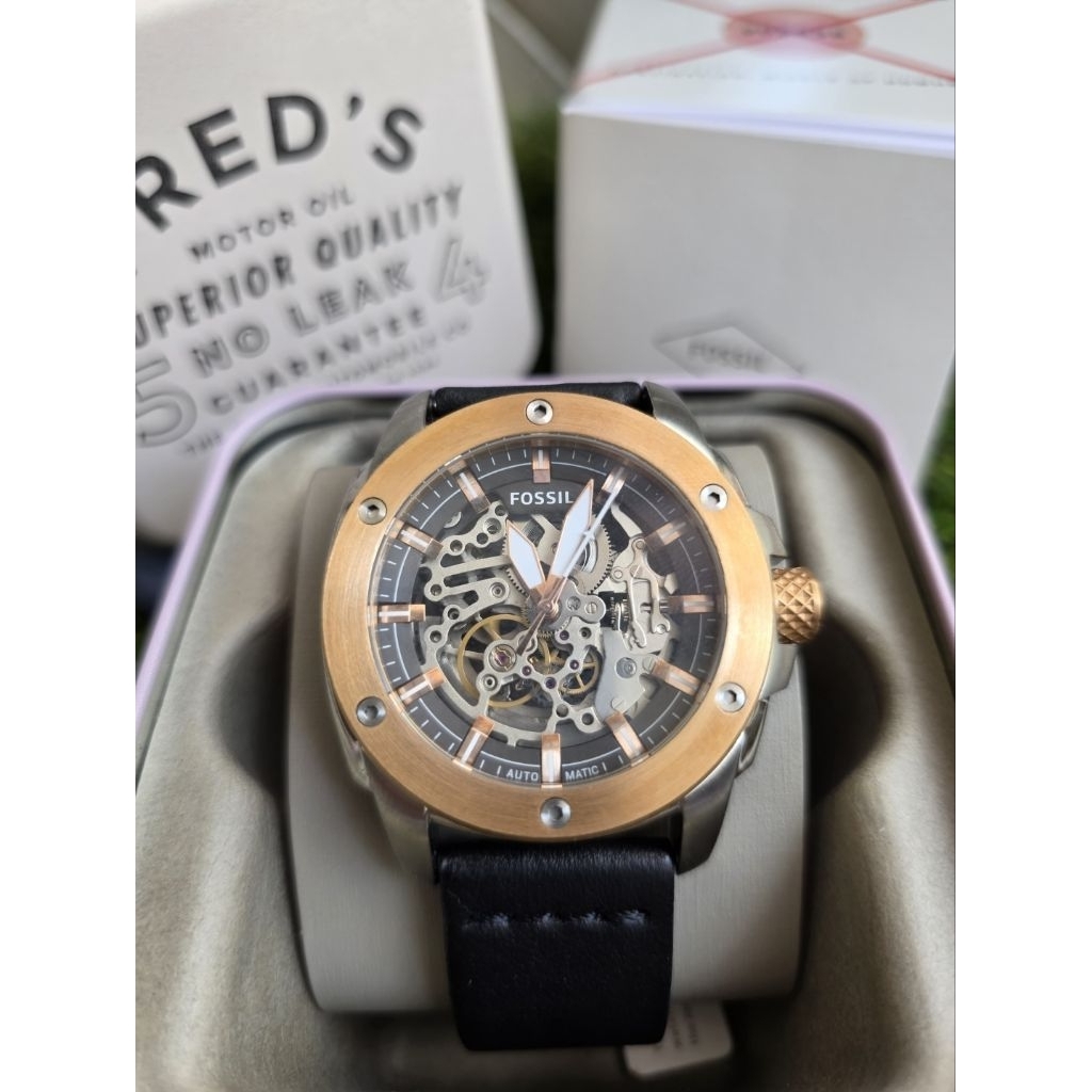 JAM TANGAN PRIA ME3082 ME 3082 LEATHER ORIGINAL