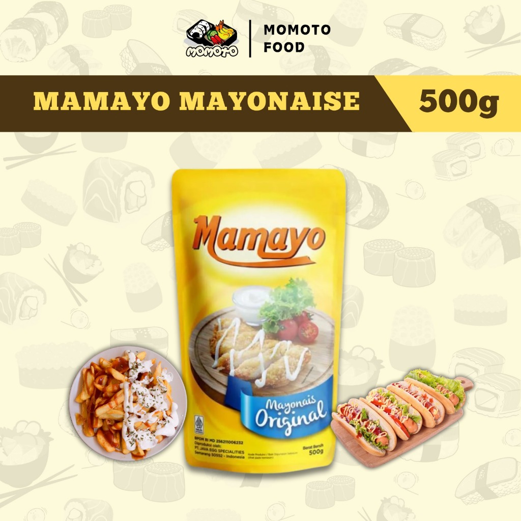 

Mamayo Mayonaise 500 gram Mayones Mayo Original Halal