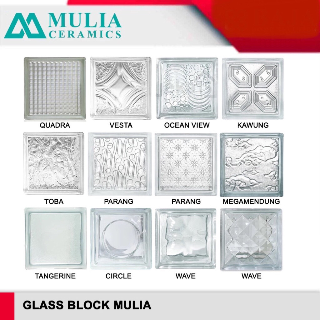 Glass Block Mulia Glass Blok Kaca