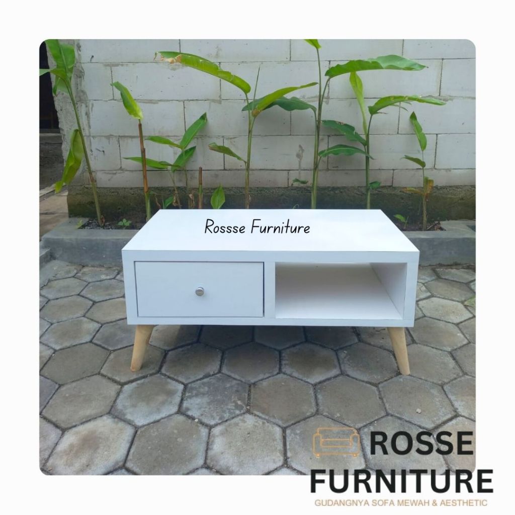 Meja Tamu zuna | Meja tamu minimalis | Meja aesthetic | meja kantor | Meja modern