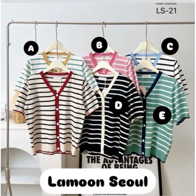 Lamoon Seoul Bkk/Atasan Wanita Lengan Pendek bangkok/kaos bangkok/kaos bkk