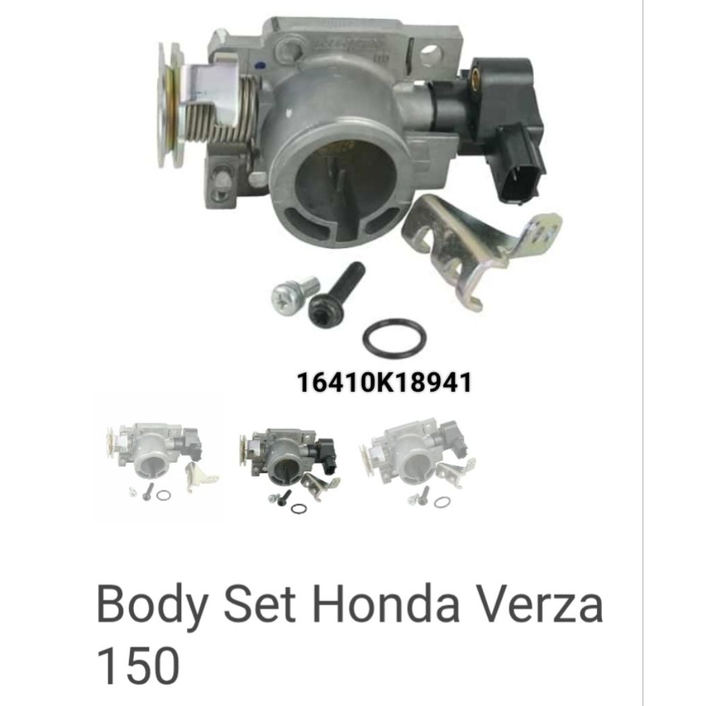 16410k18941 THROTLLE BODY VERZA NEW,CB150VERZA ORIGINAL
