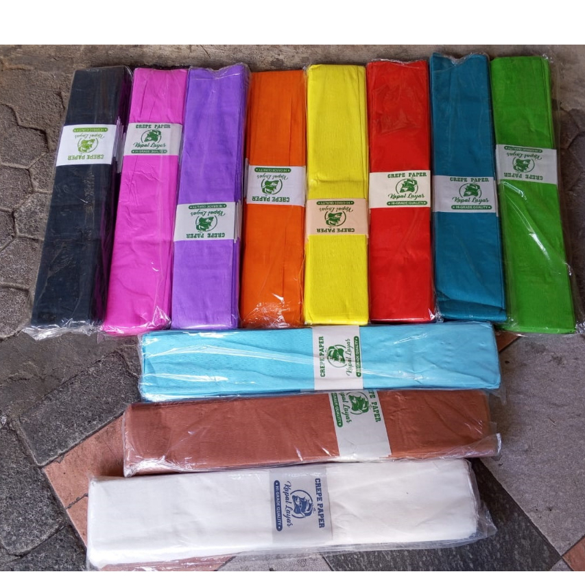 

KERTAS KREP KAPAL LAYAR / KERTAS KLOBOT / Kertas Madu Mongso / Kertas Layangan / Kertas Minyak (1 pack)