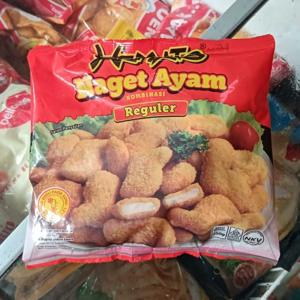 

Hemato Nugget Ayam Reguler 250grm/500grm Zabir Frozen Food