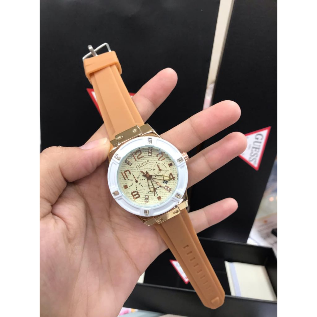 PROMO FULL SET Jam Tangan Wanita Anti Air //Jam tangan Cewek Elegan Modis