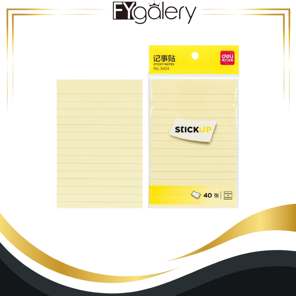 

FYgalery Sticky Notes / Memo Tempel Bergaris 50 lembar 20cm Lem Kuat 21582 Y1683