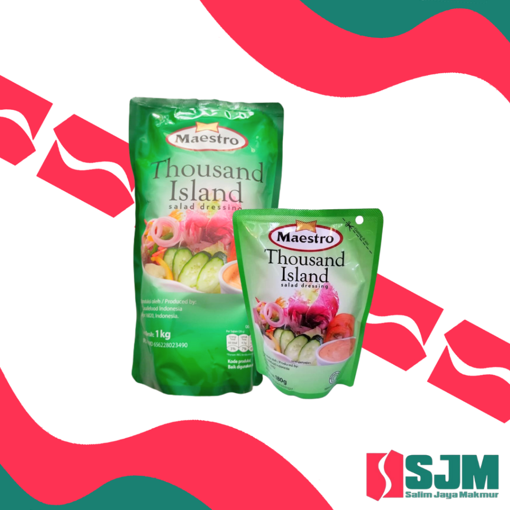 

Maestro Thousand Island – Saus Salad, Dressing Burger, Sandwich