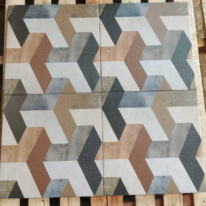 KERAMIK PERFECTO 40X40 EVORA BROWN KW 1 keramik lantai kasar keramik 40x40 keramik perfecto keramik 