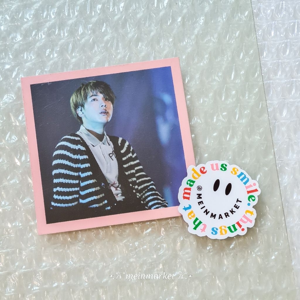 Official BTS Photocard Seokjin Jin DVD Hyyh On Stage 2015 PC On-Stage