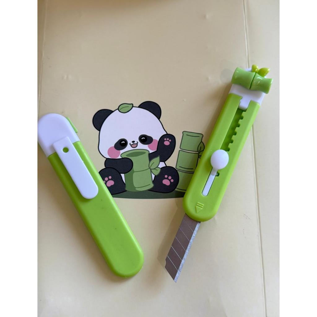 

Cutter mini karakter Panda lucu tajam Panda Panda Utility Knife