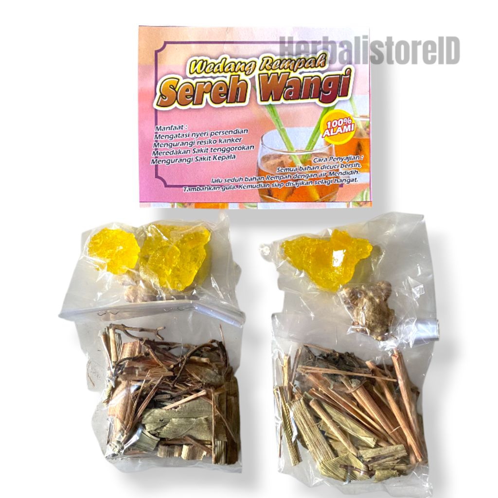 

Wedang Sereh Wangi Kemasan 5 Sachet Wedang Hangat Untuk Kesehatan Herbal Alami