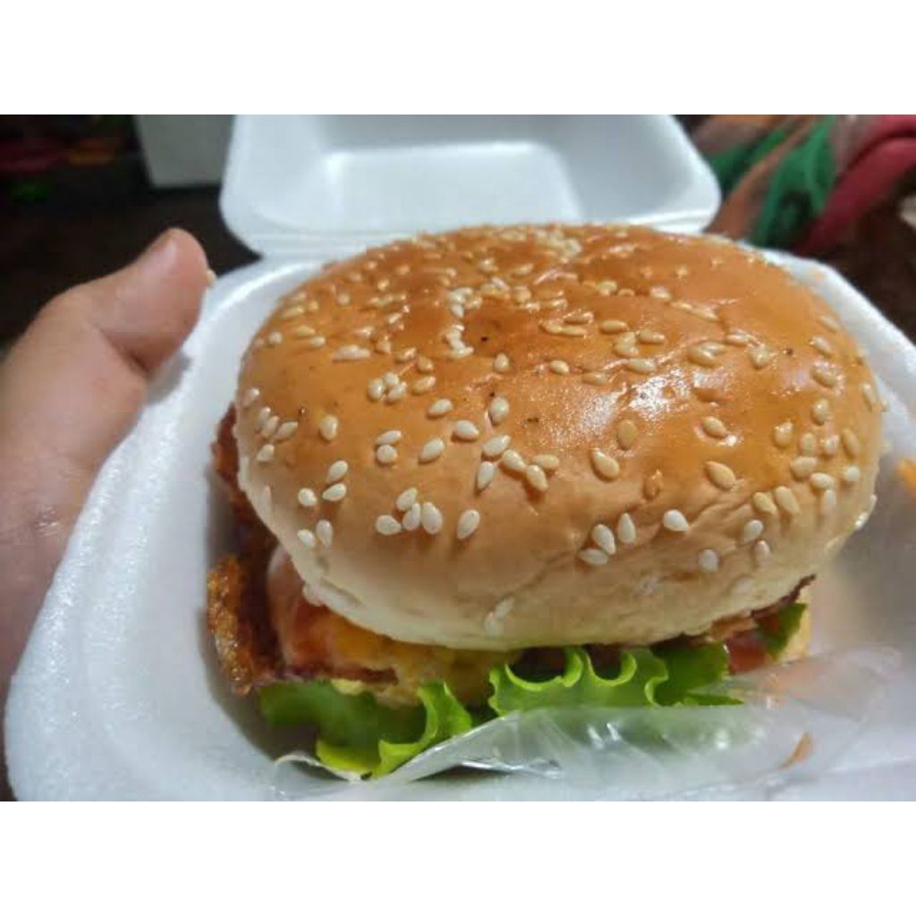 

Beef Burger / Burger Daging Sapi 1 Porsi (Makanan Siap Saji)
