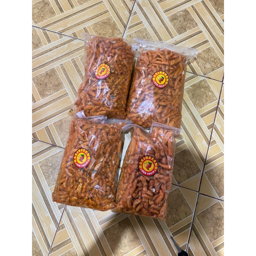 

Basreng pedas daun jeruk isi 1kg