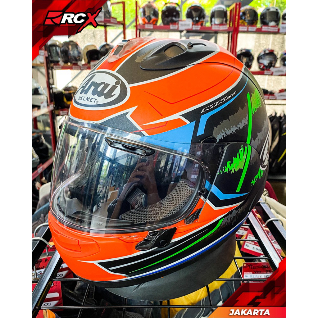 HLM SCND 2ND Arai RX7X Van Der Mark