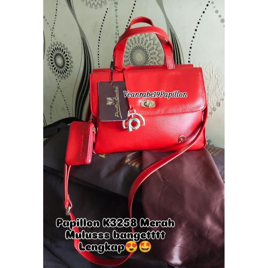 Preloved tas Papillon