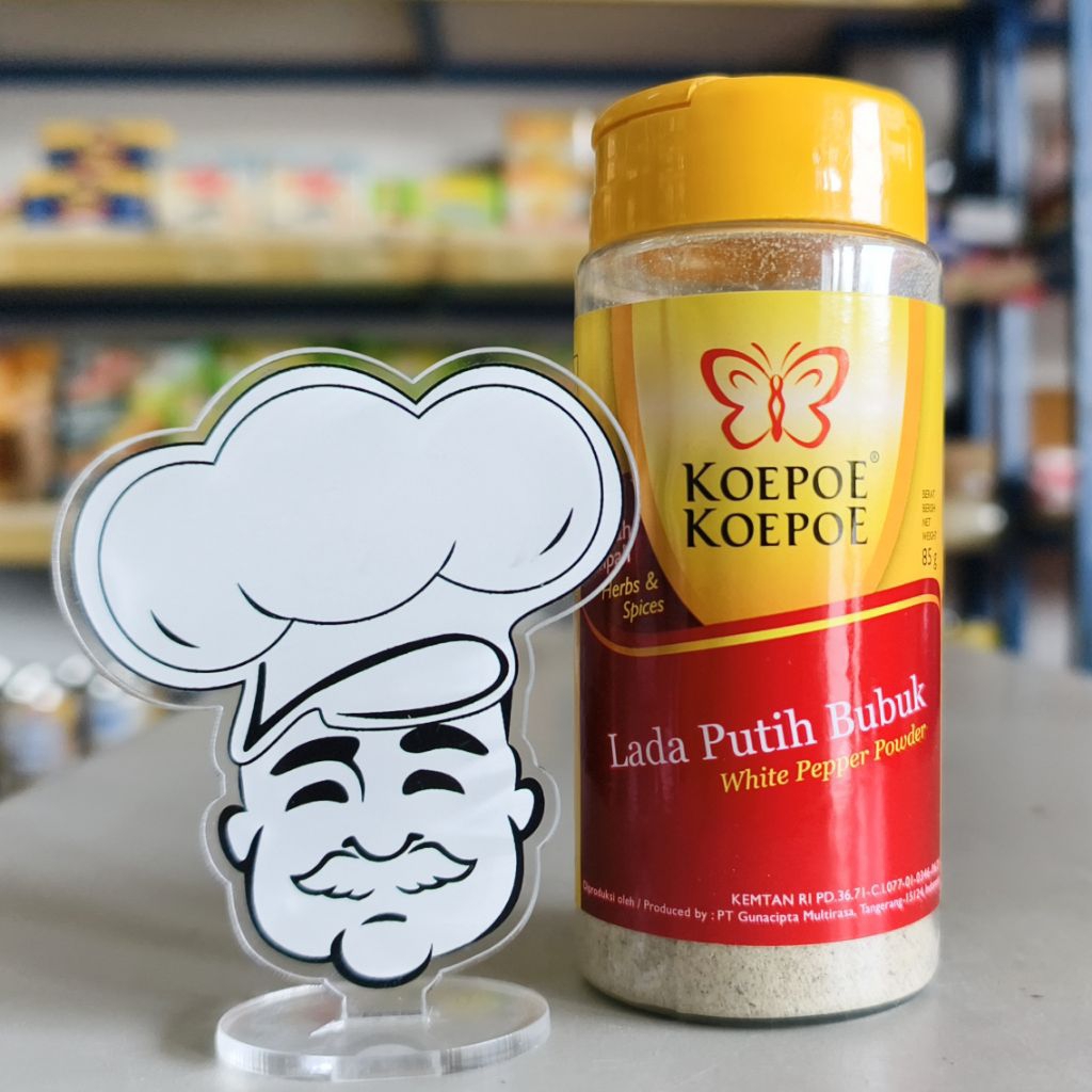 

Koepoe Koepoe Lada Putih Bubuk 85Gr / Koepoe White Pepper Powder
