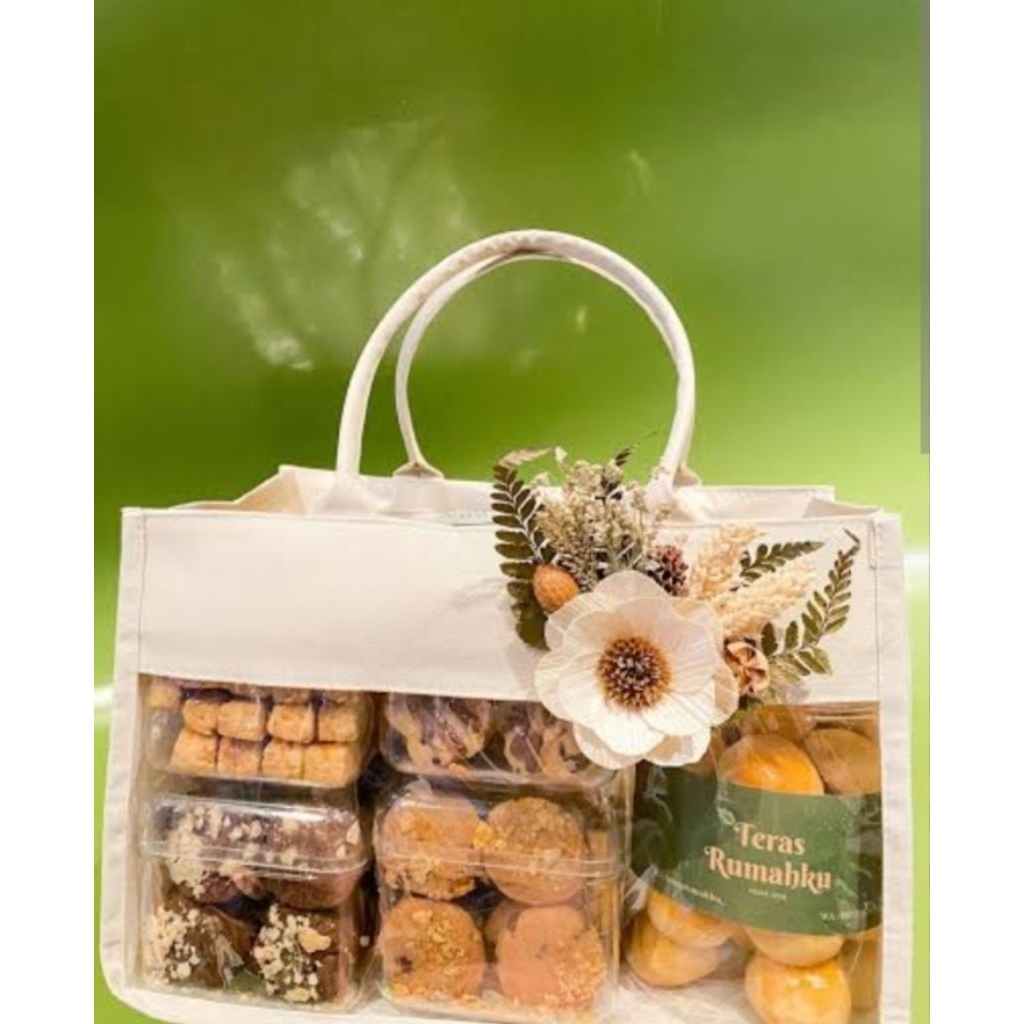 

Hampers kue kering isi 12 pcs