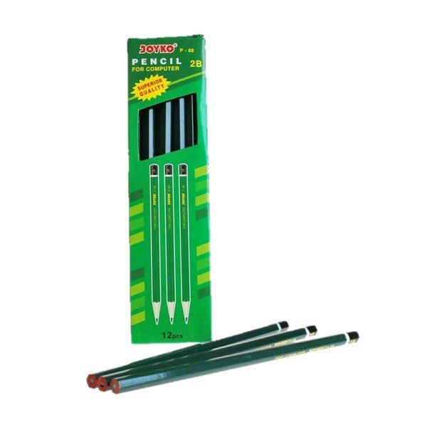 

( 12 PACK )Pensil 2B Raut Joyko P-88 Pensil 2B Joyko P - 88
