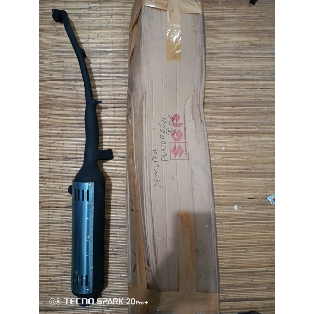 KNALPOT SUZUKI SHOGUN 110 KEBO ORIGINAL SGP