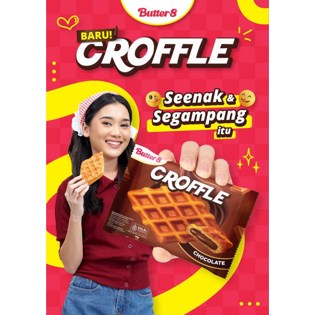 Croffle Croissant Wafel Cokelat Butter Butter8