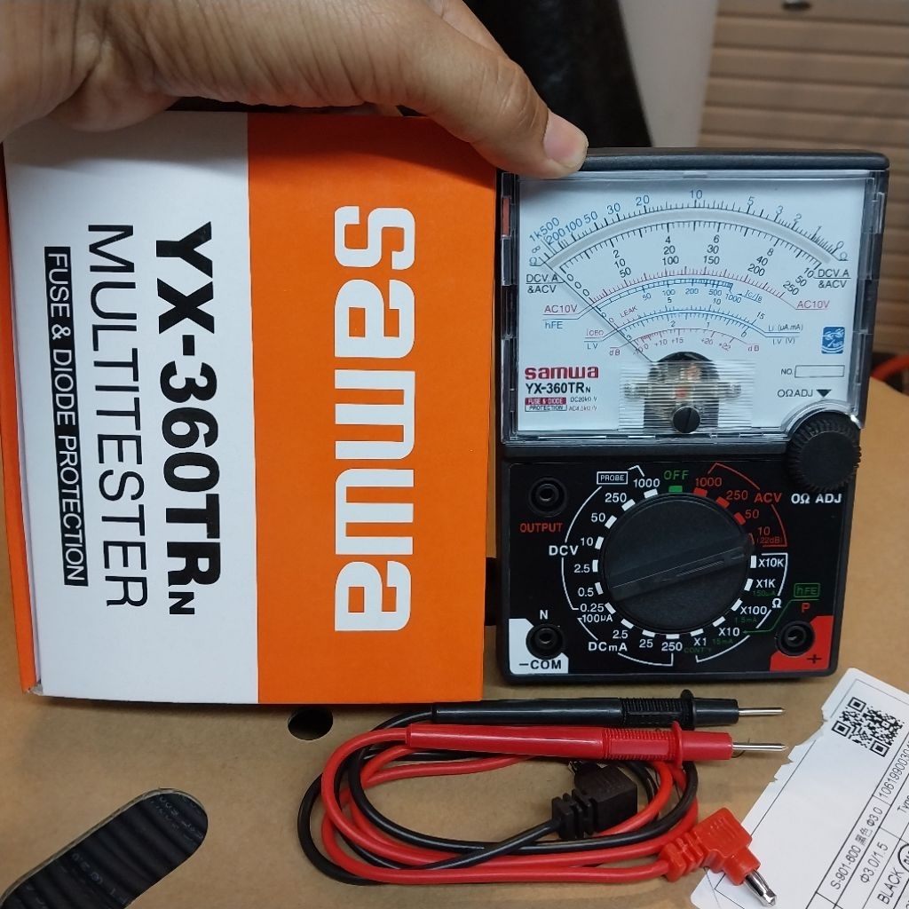 Multitester Avometer SAMWA YX-360TRn Tester Analog