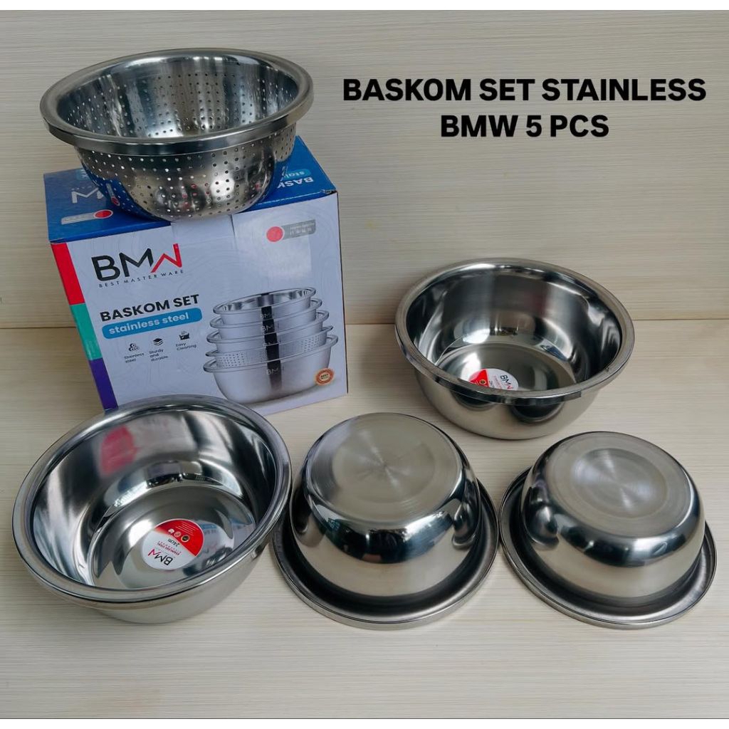 Baskom Set Stainless (BMW)
