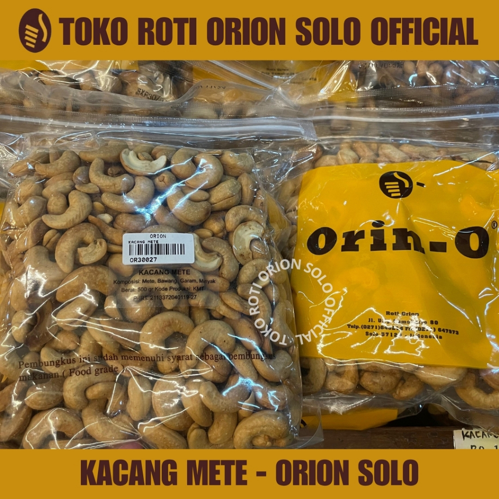 

Kacang Mete Orion Solo