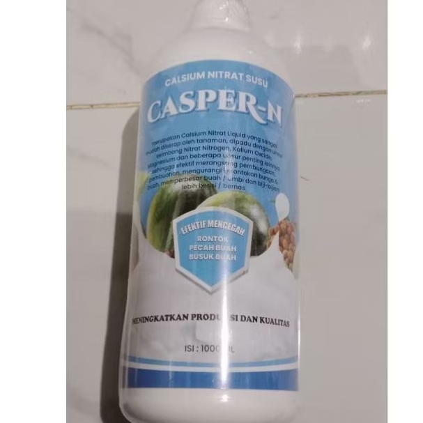 Pupuk/Nutrisi Kalsium Nitrat susu CASPER-N.kemasan 1liter