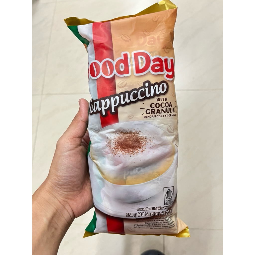 

Good day Capucinno kopi enak sachet