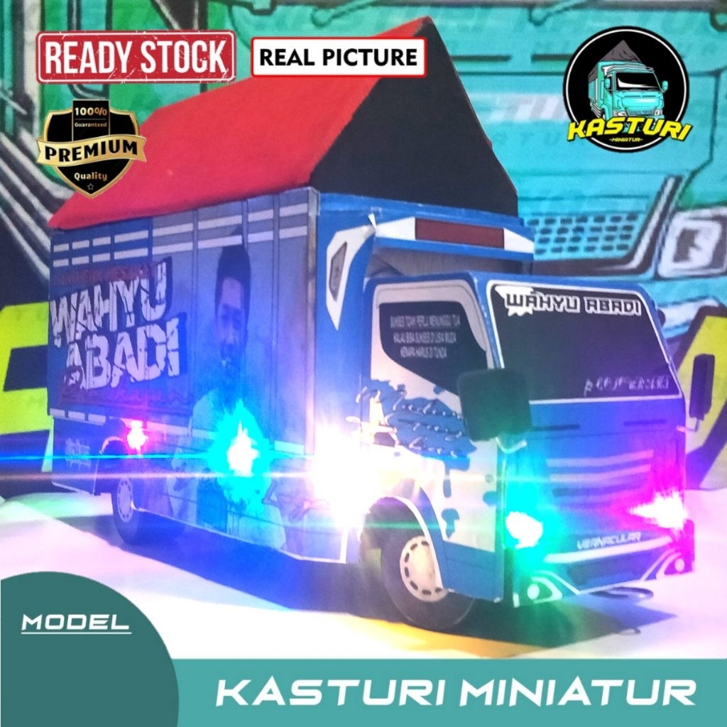 MINIATUR TRUK OLENG WAHYU ABADI