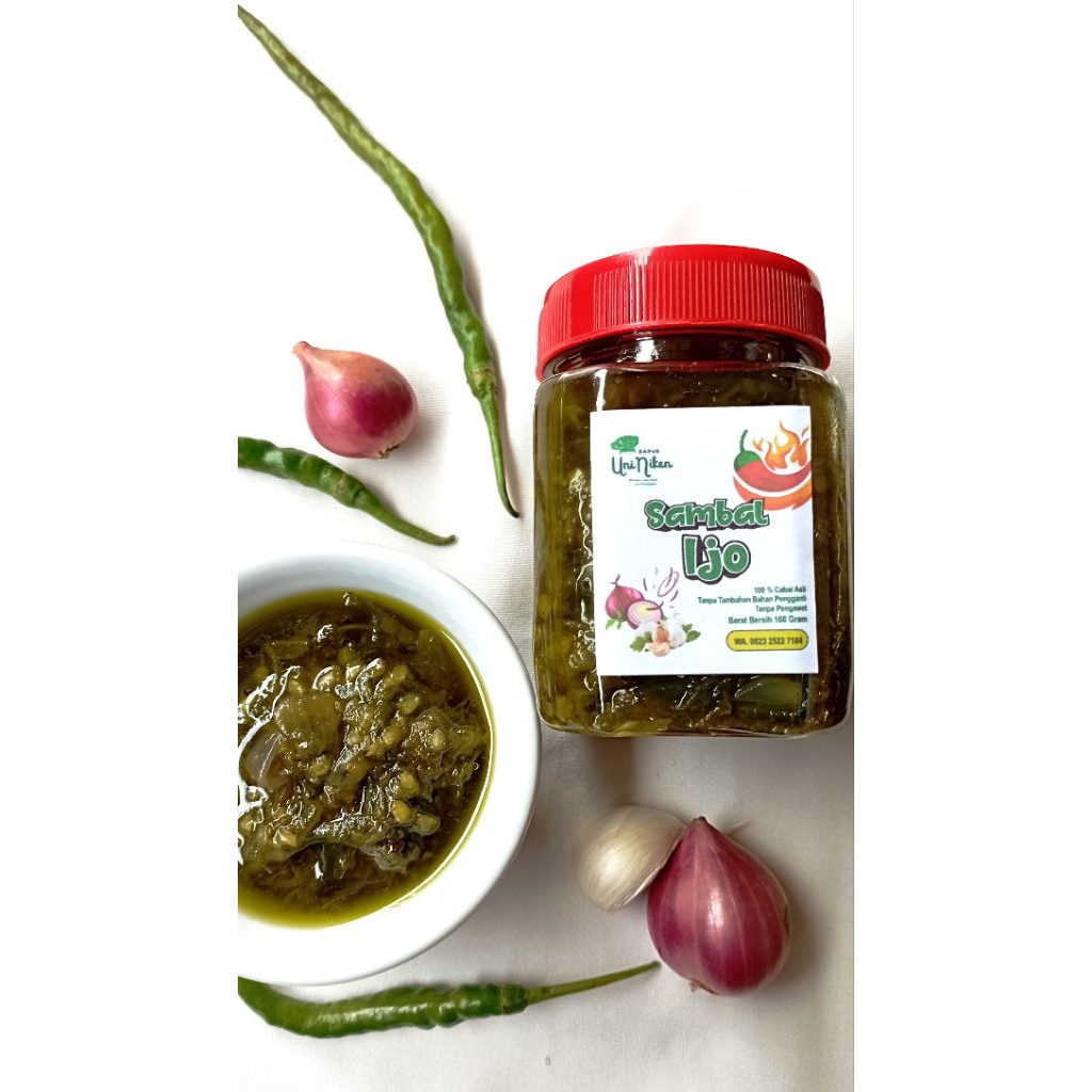 

by dapur uni niken Sambal ijo spesial enak murah terlaris