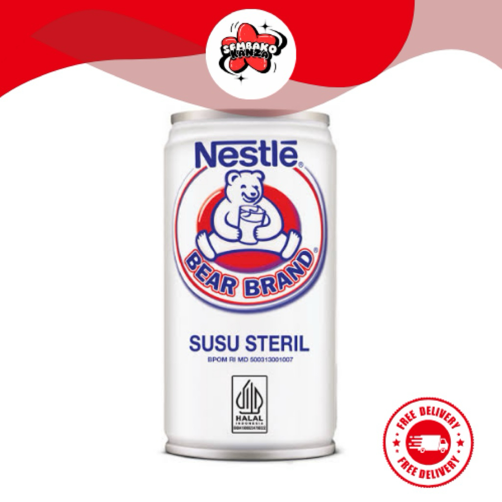 

Susu Beruang Susu Steril 189ml | Kanza Groceries