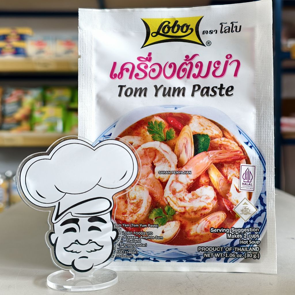 

Lobo Bumbu TomYum / Bumbu Pasta TomYum 30Gr